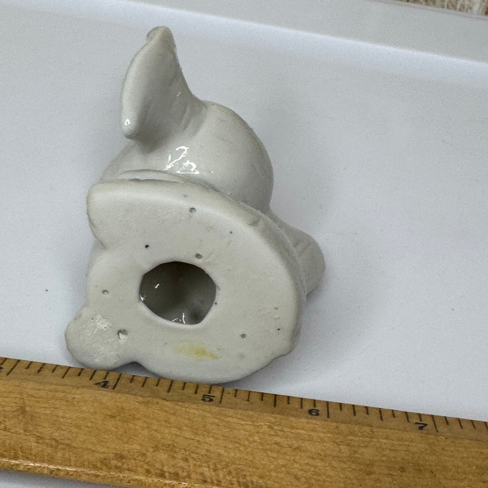 Vintage Edsin Japan Ceramic Elephant Figurine Bow Tie Shelf Decor - Picture 5 of 9